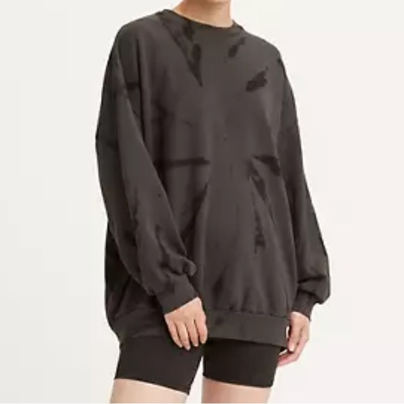 Levi’s Prism Crewneck Oversized Sweatshirt sz M - Picture 1 of 4